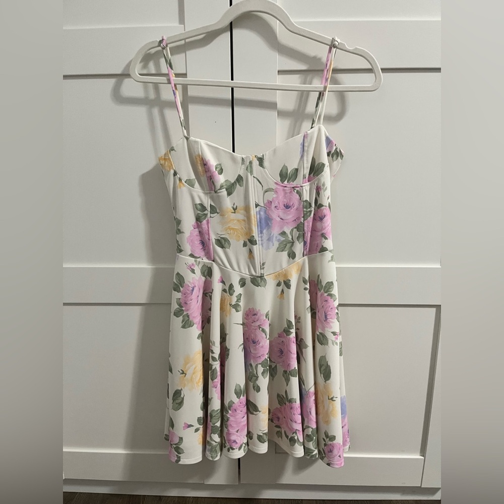 Zara Floral Corset Dress